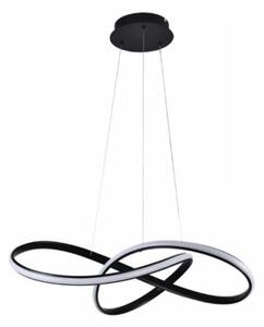 Brilagi - LED Stmívatelný lustr na lanku COSMOWAVE LED/70W/230V černá + DO
