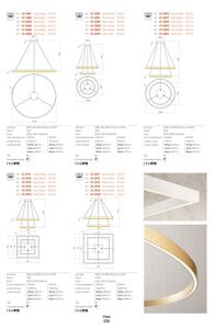 Redo 01-2819 - LED Stmívatelné nástěnné svítidlo FEBE LED/24W/230V černá