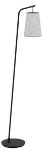 Eglo 43987 - Stojací lampa ALSAGER 1xE27/40W/230V šedá