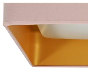Brilagi-LED Stmívatelné svítidlo VELVET SQUARE LED/36W/230V Wi-Fi Tuya+DO růžová