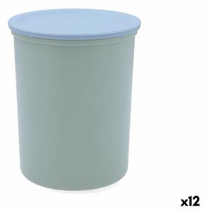 3843 Dóza Quid Inspira s víkem 800 ml Zelená Plastické (12 kusů)