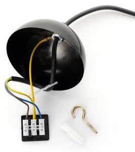 Brilagi - LED Lustr na lanku METALO 1xE27/40W/230V pr. 40 cm černá/měděná