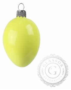 Velikonoční vejce žlutý mat malé