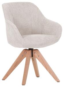 ŽIDLE S PODRUČKAMI, manšestr, béžová Ambia Home - Jídelní židle, Online Only