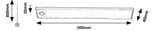 Rabalux 78035 - LED Podlinkové nabíjecí svítidlo IVANNA LED/2W/3,7V 4000K