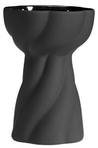 COOEE Design Váza Twist Bulb - Black CED471