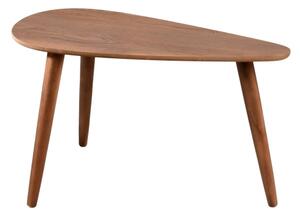 SADA 2x Konferenční stolek SOLE 60/80x30/40 cm ořech