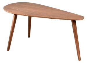 SADA 2x Konferenční stolek SOLE 60/80x30/40 cm ořech