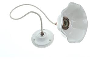 Bohemia-Design - Porcelánový lustr na lanku 1xE27/60W/230V