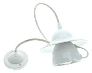 Bohemia-Design - Porcelánový lustr na lanku 1xE27/60W/230V