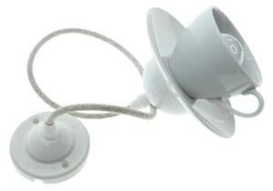 Bohemia-Design - Porcelánový lustr na lanku 1xE27/60W/230V