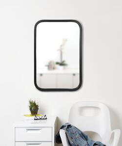 Umbra, Zrcadlo s černým rámem HUB Rectangle 61x91 cm | černé