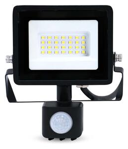 Nedis LLFLP16BLK - LED Reflektor se senzorem pohybu a soumraku LED/20W/230V IP44