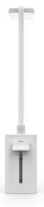 Nedis LTLR10WT - LED Stm. nab. dotyk. stolní lampa s klipem LED/5W/1200 mAh bílá