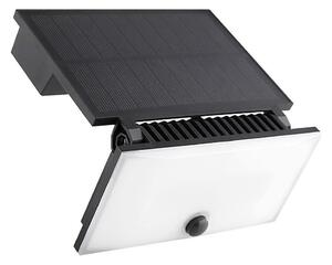 LED Reflektor se senzorem a solárním panelem FUJI LED/8W/3,7V 2000 mAh IP44