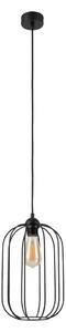 Lustr na lanku DESTELLO 1xE27/15W/230V pr. 21 cm černá