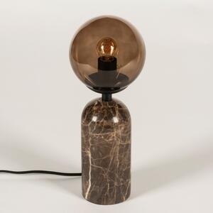 Stolní lampa Gardi Marmor Brown (LMD)