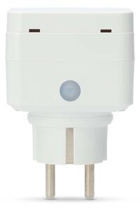 Nedis WIFIPO130EWT - Chytrá zásuvka 3680W/230V/ Typ E/16A Wi-Fi Tuya IP44