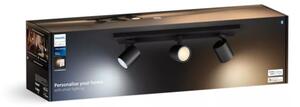 Philips - LED Stmívatelné bodové svítidlo Hue RUNNER 3xGU10/4,2W/230V + DO černá