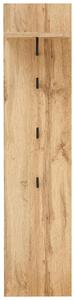 ŠATNÍ PANEL, barvy dubu, 35/153/30 cm Xora - Šatní panely, Online Only