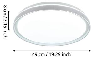 Eglo 99779 - LED Stmívatelné stropní svítidlo SELUCI LED/40W/230V 3000-6500K+ DO