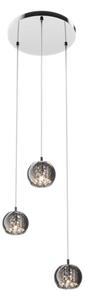 Zuma Line P0076-03M-B5FZ - Křišťálový lustr na lanku CRYSTAL 3xG9/42W/230V