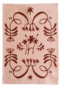 Utěrka Högtid Pink Sand 50 × 70 cm