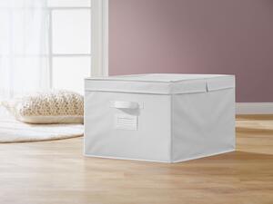 LIVARNO home Úložný box / Organizér do zásuvky (bílá, úložný box s víkem) (100371688001)