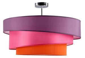 Lindby - Melia Stropní Lampa Violet/Pink/Orange/Chrome