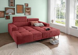 POHOVKA BIG SOFA, textil, červená P & B - Pohovky, Online Only