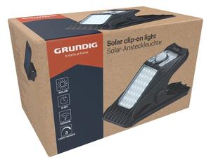 Grundig - LED Solární svítidlo se senzorem CLIP-ON LED/9W/3,7V IP44