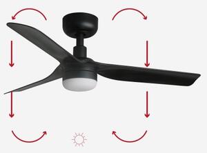 FARO 33822-1TW - LED Stmív. ventilátor MINI PUNT S LED/10W 2700/3000/4000K + DO