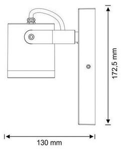Venkovní nástěnné svítidlo PINO 1xGU10/10W/230V IP44