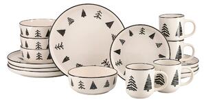 KOMBINOVANÁ SOUPRAVA Nordic Christmas Black 16dílné Creatable - Sady nádobí kombinované, Online Only