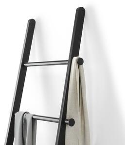 Umbra, Designový žebřík / věšák, němý sluha Leana Ladder | černá