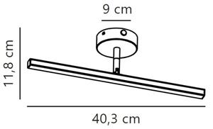 Nordlux - LED Koupelnové osvětlení zrcadla IP LED/6,2W/230V IP44 40 cm bílá