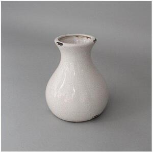 Petti Rossi Keramická váza bílá - 21x18cm