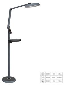 Prezent 31220 - LED Stmívatelná dotyková stojací lampa SALSA LED/15W/230V