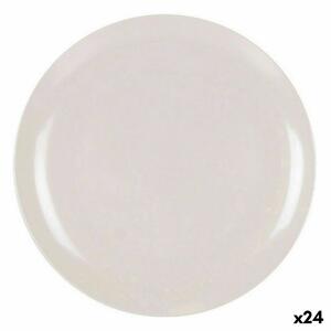 3669 Salátová Mísa La Mediterránea Melamin Bílý 25 x 1,5 cm (24 kusů)