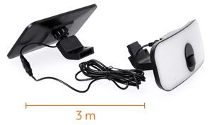 LED Solární reflektor se senzorem LED/13W/3,7V IP65 4000K
