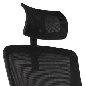 Kancelářská ergonomická židle ERGO MAX — černá, nosnost 150 kg