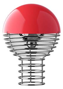 Verpan Přenosná lampa Wire 18, red 147675