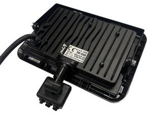 LED Venkovní reflektor se senzorem LED/50W/230V 4000K IP44 černá