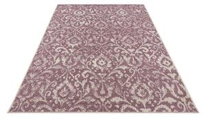 Fialovo-béžový venkovní koberec NORTHRUGS Hatta, 70 x 140 cm