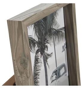 Rám na fotografie Home ESPRIT Šedý Sklo Dřevo MDF Romantický 16,5 x 2,5 x 21,5 cm