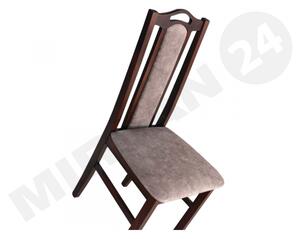 Jídelní židle Dalem IX, Barva dřeva: bílá, Potah: Kronos 7 Mirjan24 5903211218743