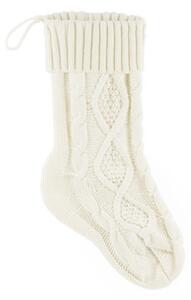 Pletená vánoční ponožka