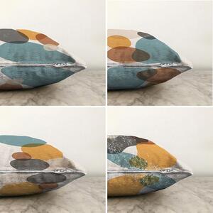 Sada 4 povlaků na polštáře Minimalist Cushion Covers Stones, 55 x 55 cm