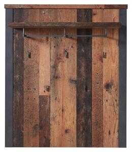 ŠATNÍ PANEL, hnědá, šedá, 94/110/30 cm Livetastic, Online Only
