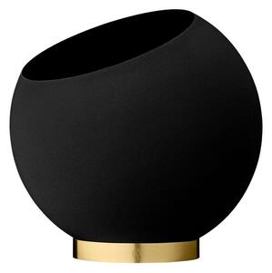 AYTM - Globe Květináč s Rostlinami Ø30xH26,6 Black/Gold